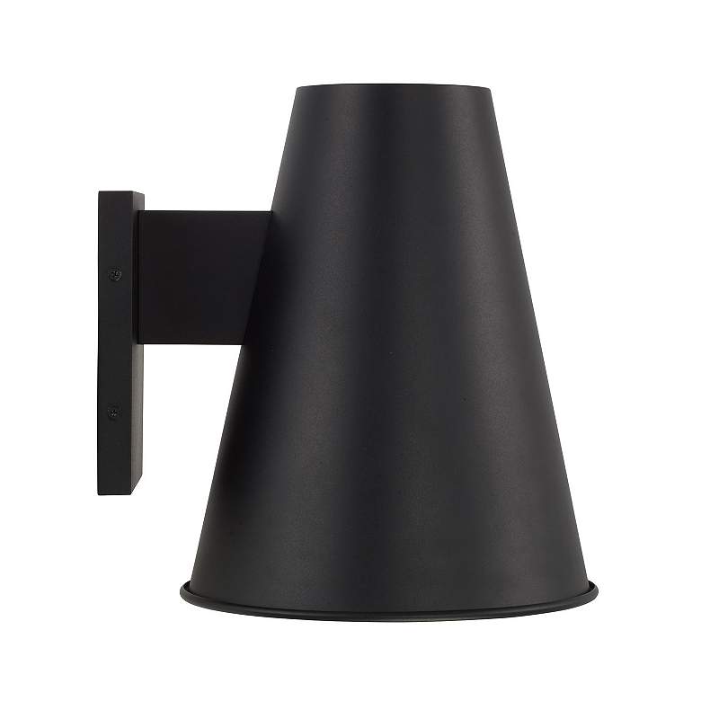 Image 5 Capital Yardley 12" High Black Outdoor Wall Light more views