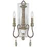 1_Capital Zoe 19 1/2" High French Antique 2-Light Wall Sconce