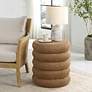 1_Capitan 20 1/2" Wide Natural Braided Rope Scallop Side Table