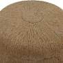 4_Capitan 20 1/2" Wide Natural Braided Rope Scallop Side Table more views