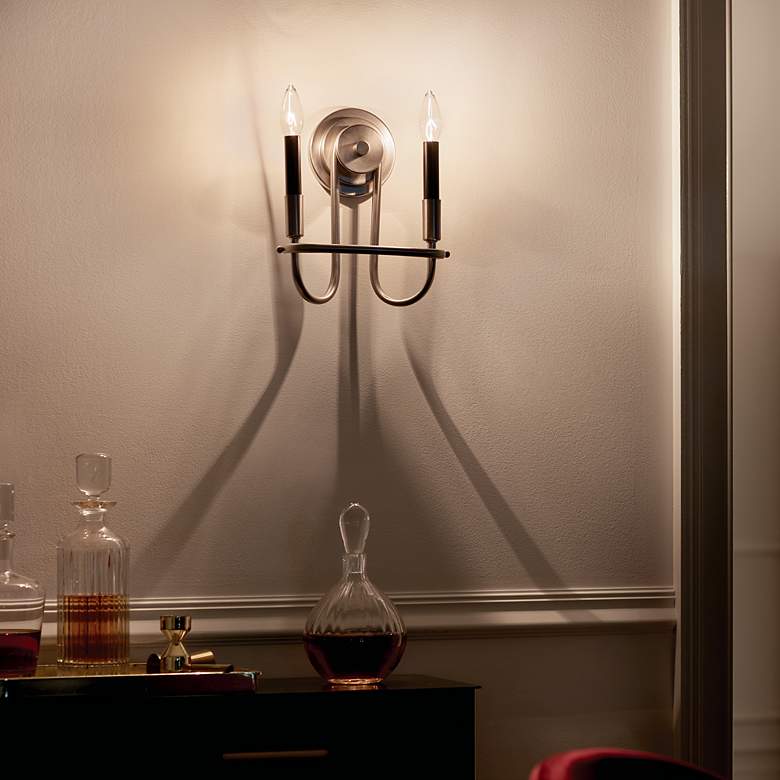 Image 7 Capitol Hill 11" Sconce Nickel more views