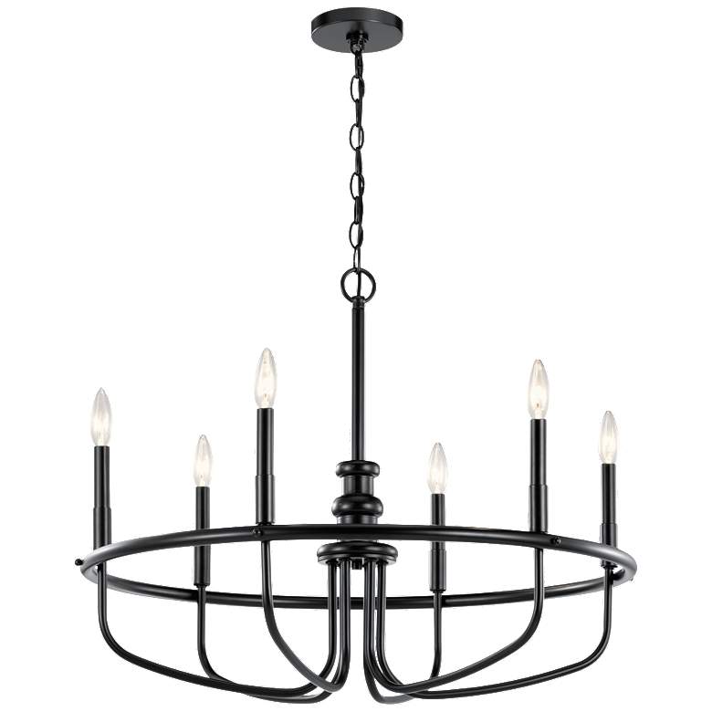 Image 1 Capitol Hill 22 inch Chandelier Black