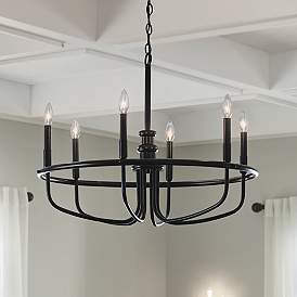 Image1 of Capitol Hill 22" Chandelier Black