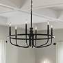 1_Capitol Hill 22" Chandelier Black