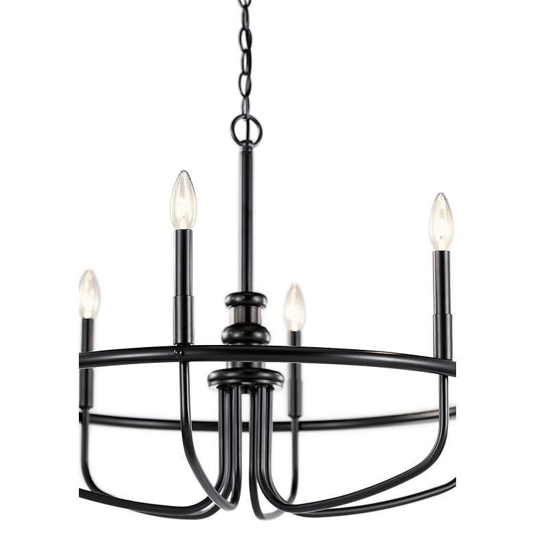Image 3 Capitol Hill 22" Chandelier Black more views