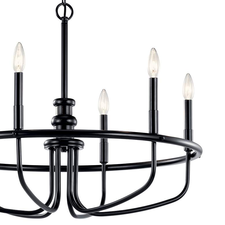 Image 4 Capitol Hill 22" Chandelier Black more views