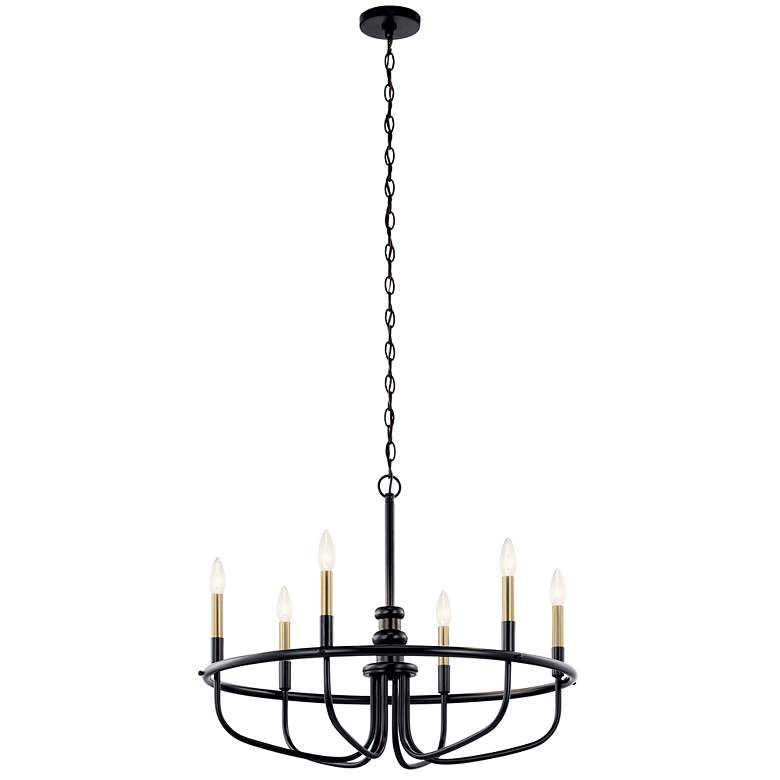 Image 6 Capitol Hill 22" Chandelier Black more views
