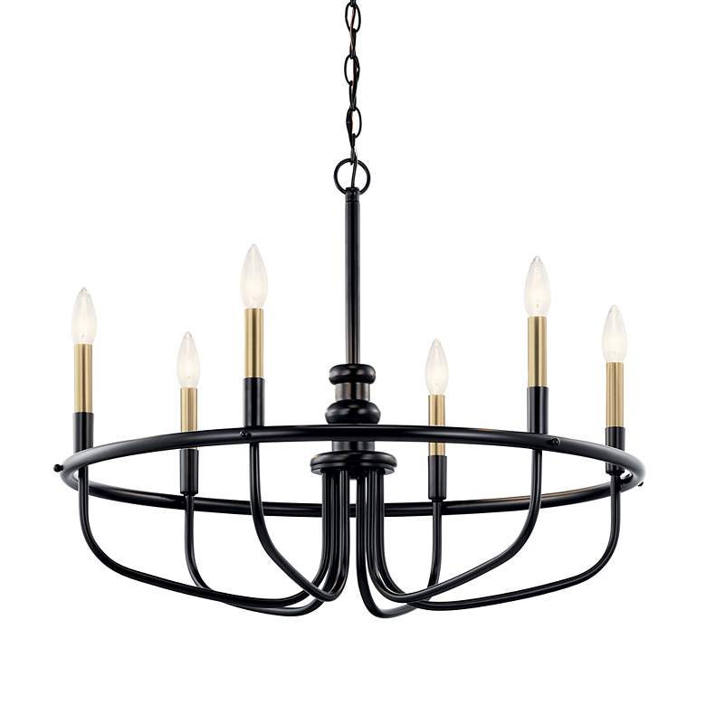 Image 7 Capitol Hill 22" Chandelier Black more views