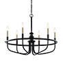 7_Capitol Hill 22" Chandelier Black more views