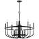 Capitol Hill 31" Chandelier in Black