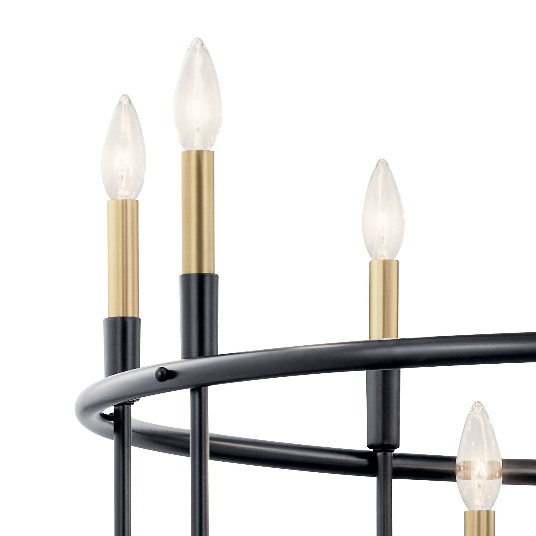 Capitol Hill 31" Chandelier in Black