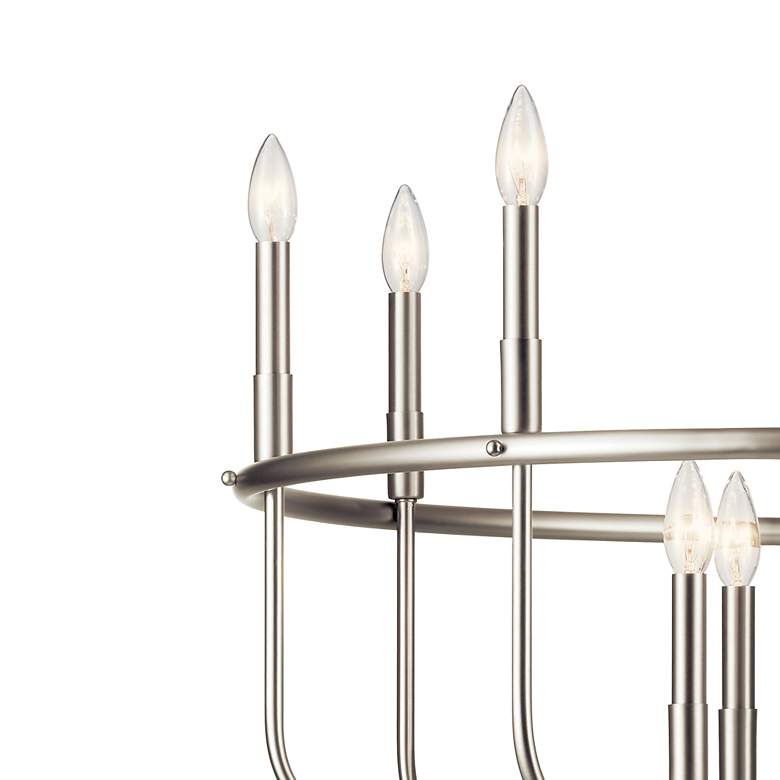 Image 5 Capitol Hill 34 3/4" Wide Brushed Nickel 12-Light Chandelier more views