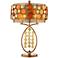 Capiz Shell Bronze Table Lamp