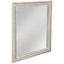 2_Cappi 38" x 38" White Washed Wall Mirror more views