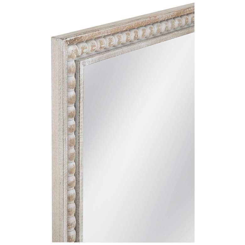 Image 4 Cappi 38" x 38" White Washed Wall Mirror more views