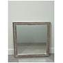 5_Cappi 38" x 38" White Washed Wall Mirror more views