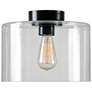 1_Capri 11.61" Wide Oil Rubbed Bronze Flush Mount