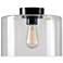 Capri 11.61" Wide Oil Rubbed Bronze Flush Mount