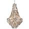 Capri 25 1/2"W Silver Gold Abalone Shell 6-Light Chandelier