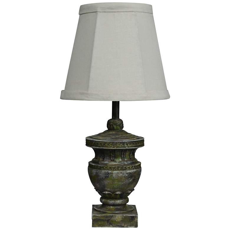 Image 1 Capri Classic 12 inch High Small Accent Urn Table Lamp