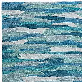 Image3 of Capri Cloud 172594 5'x7'6" Aruba Indoor/Outdoor Area Rug more views