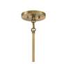 6_Caprio 40 3/4" Wide Brushed Brass 8-Light Drum Pendant more views