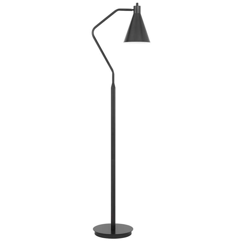 Image 1 Capstone LED Iron Grey Floor Lamp