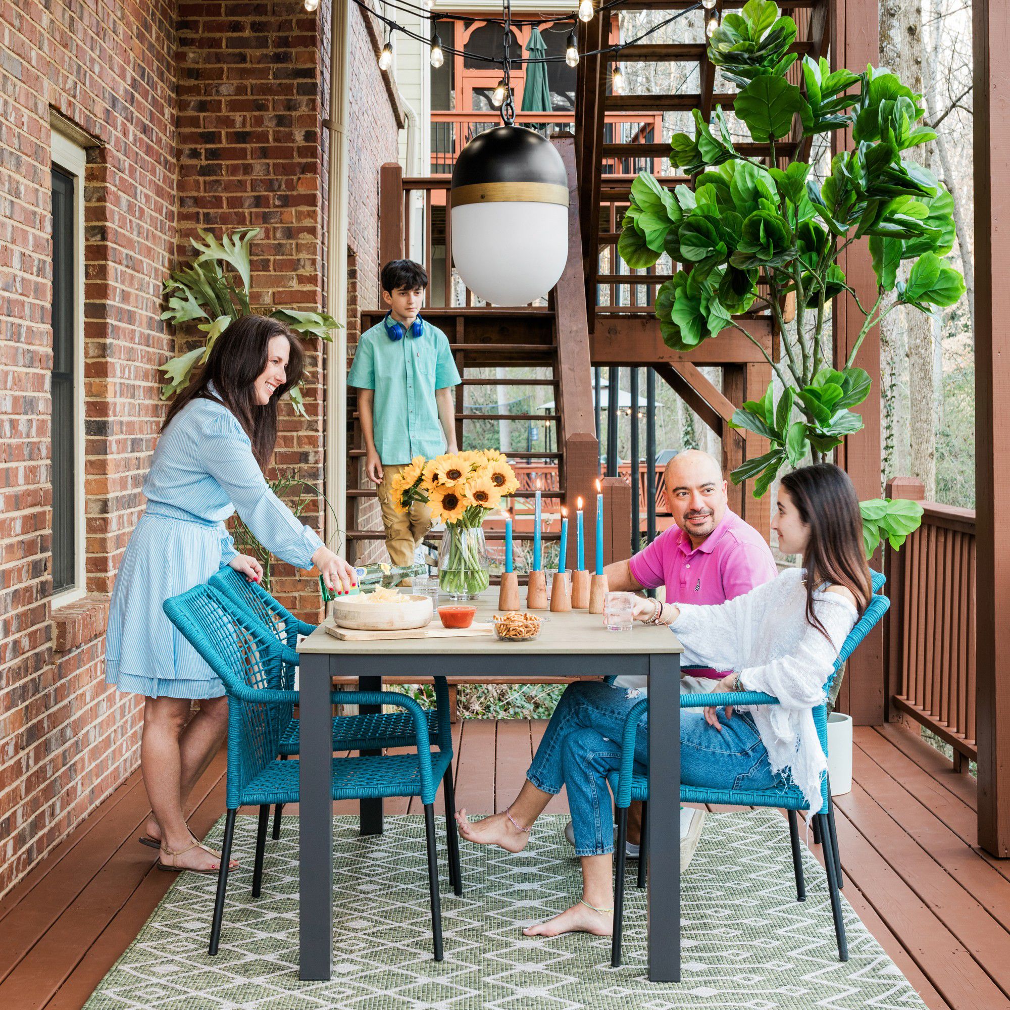 Capsule 12 1/4" Wide Matte Black 3-Light Outdoor Pendant