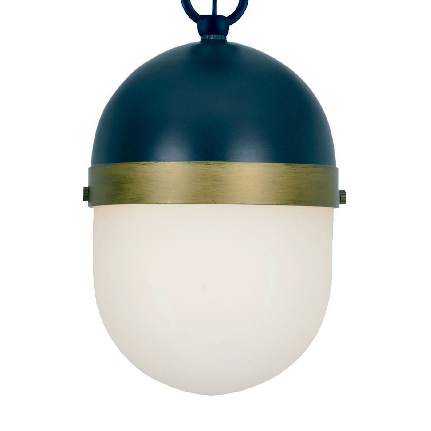 Capsule 12 1/4" Wide Matte Black 3-Light Outdoor Pendant