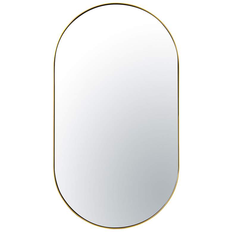 Image 1 Capsule 22x40 Mirror - Gold