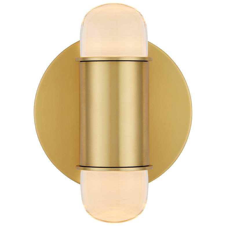 Image 2 Capsule Brass Wall Sconce more views