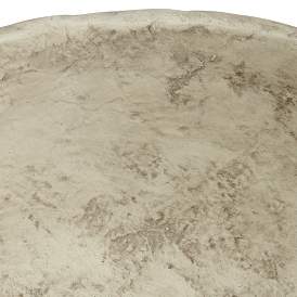 Image3 of Capurnia Matte Antique White Round Decorative Bowl more views