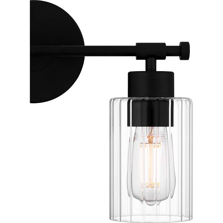 Image 7 Caputo 2-Light Matte Black Bath Light more views