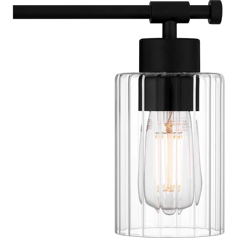 Image 7 Caputo 3-Light Matte Black Bath Light more views