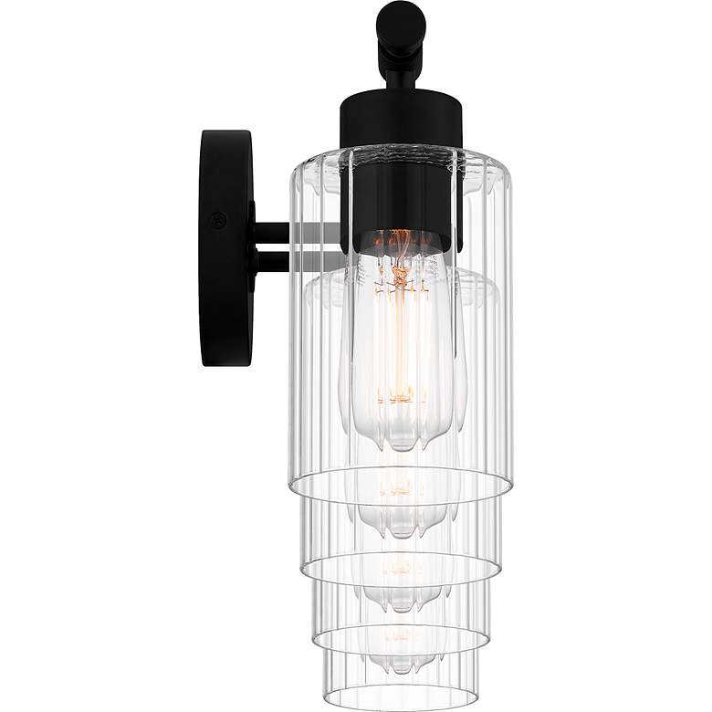Image 6 Caputo 4-Light Matte Black Bath Light more views