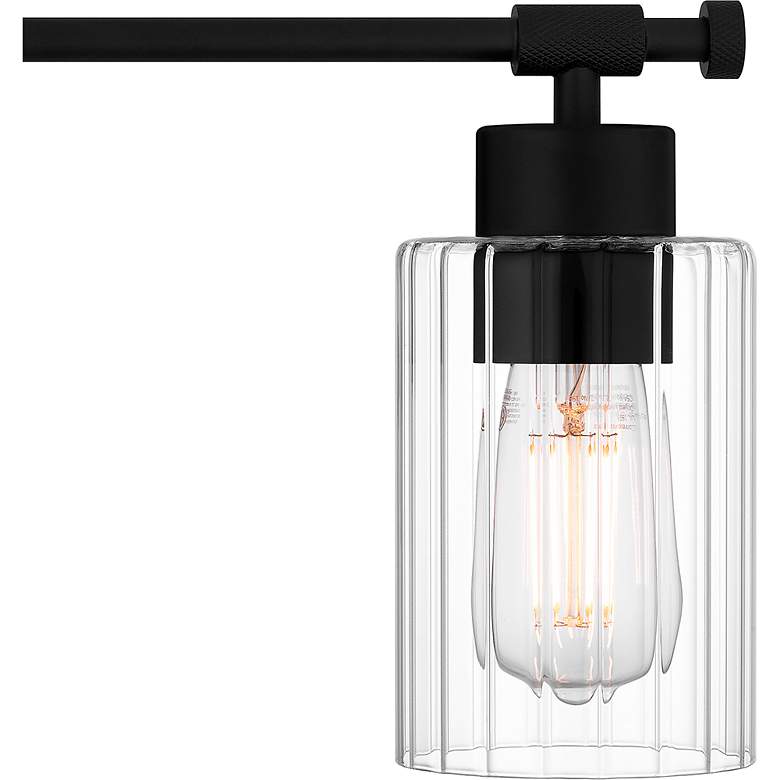 Image 7 Caputo 4-Light Matte Black Bath Light more views