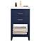 Cara 20" Wide 2-Drawer Porcelain Blue Single Sink Vanity