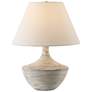 2_Carafe 20 1/2" Stone Ivory Ceramic Table Lamp
