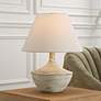 3_Carafe 20 1/2" Stone Ivory Ceramic Table Lamp more views