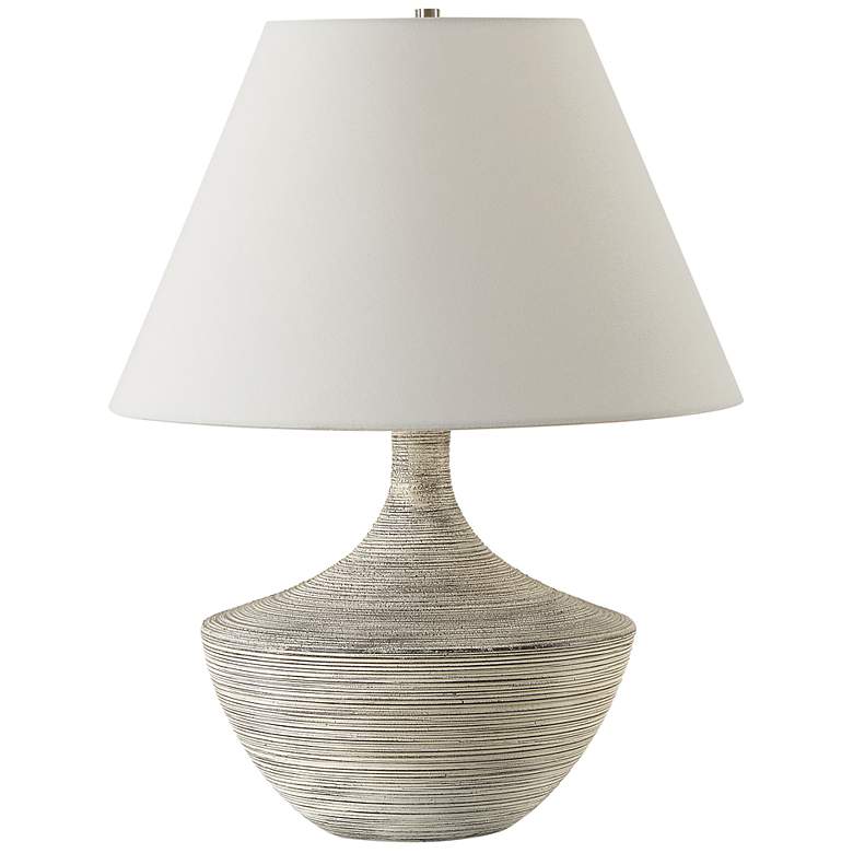 Image 5 Carafe 20 1/2" Stone Ivory Ceramic Table Lamp more views