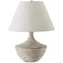 5_Carafe 20 1/2" Stone Ivory Ceramic Table Lamp more views