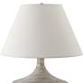 6_Carafe 20 1/2" Stone Ivory Ceramic Table Lamp more views
