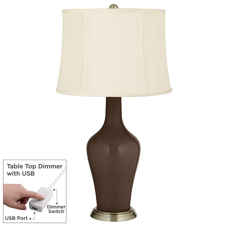 Image 1 Carafe Anya Table Lamp with Dimmer