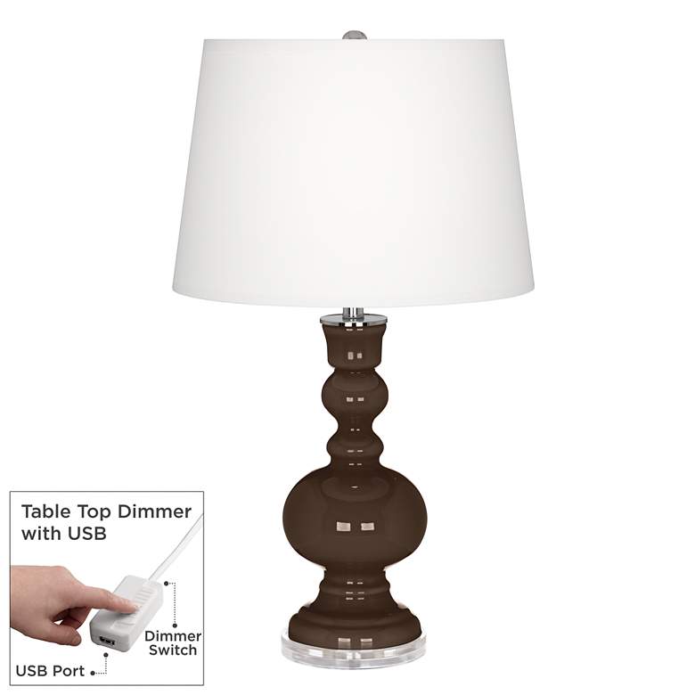Image 1 Carafe Apothecary Table Lamp with Dimmer