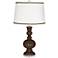 Carafe Apothecary Table Lamp with Ric-Rac Trim