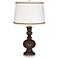 Carafe Apothecary Table Lamp with Twist Scroll Trim