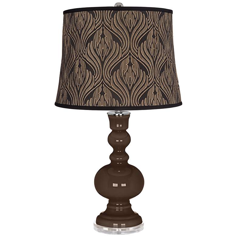 Image 1 Carafe Black Bronze Metallic Shade Apothecary Table Lamp