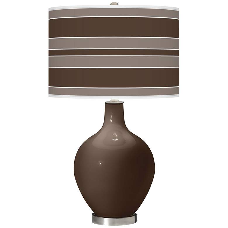 Image 1 Carafe Bold Stripe Ovo Table Lamp