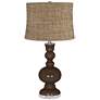 Carafe Charcoal Brown Shade Apothecary Table Lamp