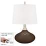 Carafe Felix Modern Table Lamp with Table Top Dimmer